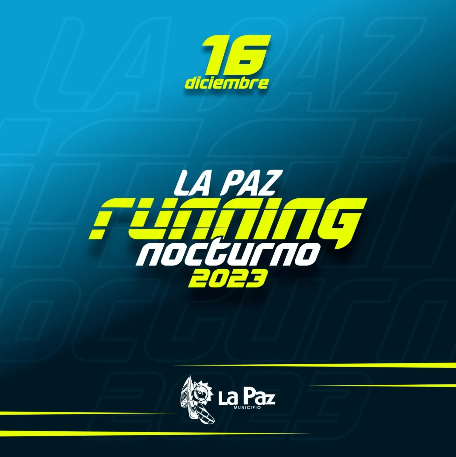 Se viene la Novena edición de La Paz Running Nocturno 2023