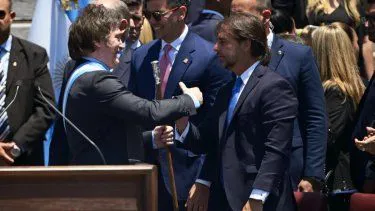 presidentes-javier-milei-luis-lacalle-pou