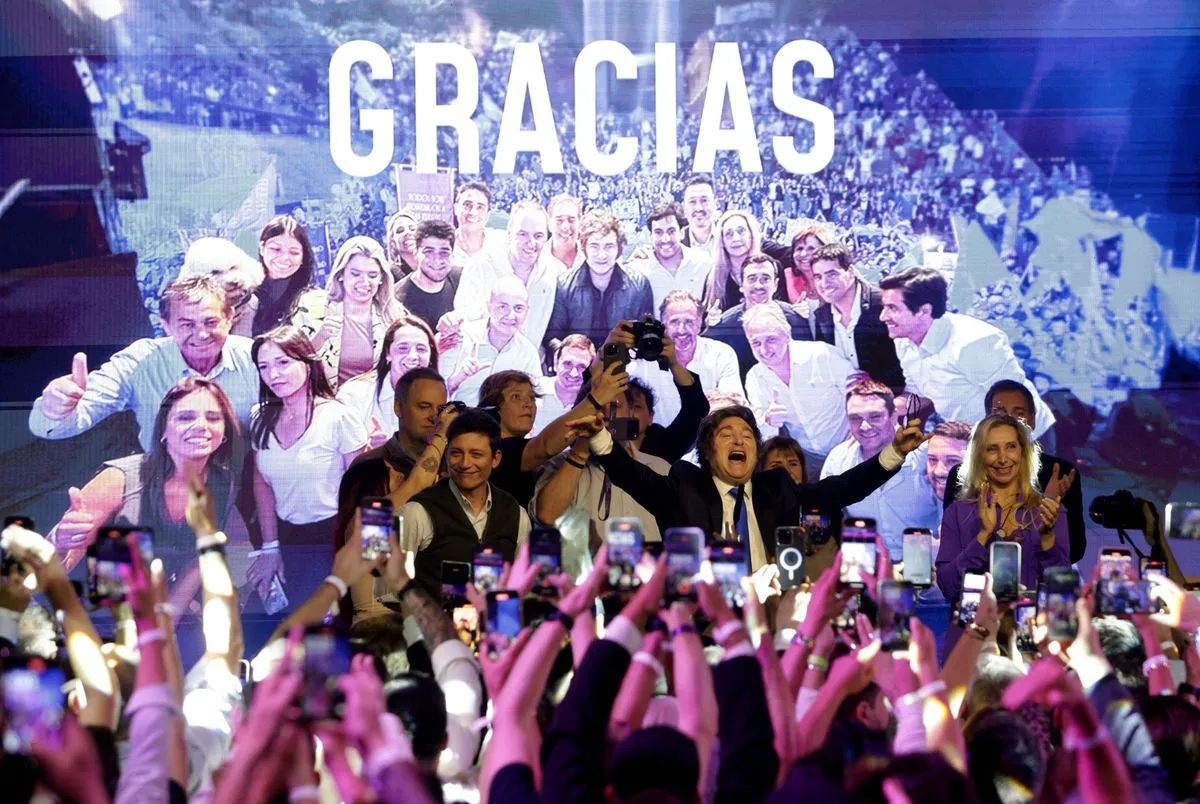 elecciones-javier-milei-bunker-festejo
