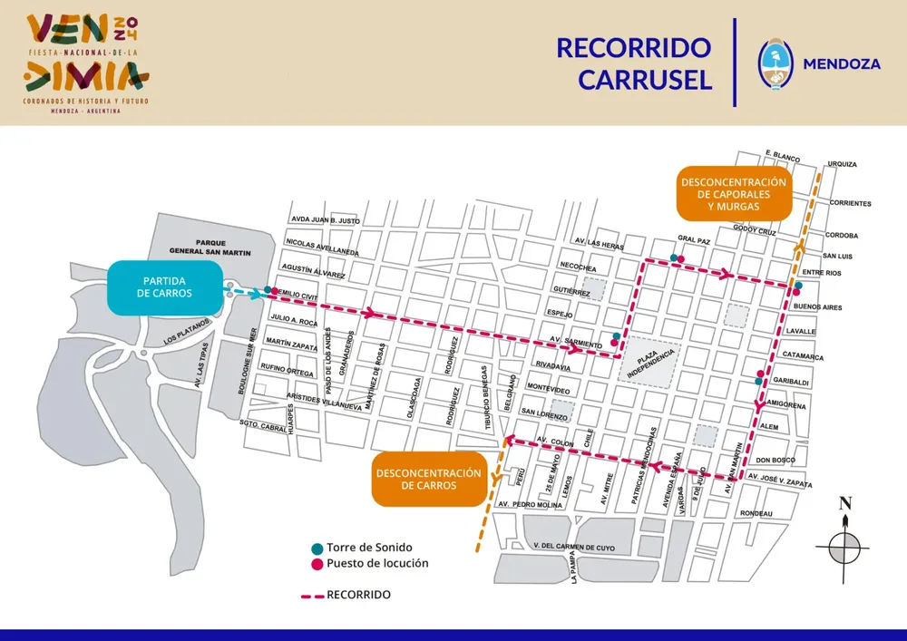 CARRUSEL recorrido