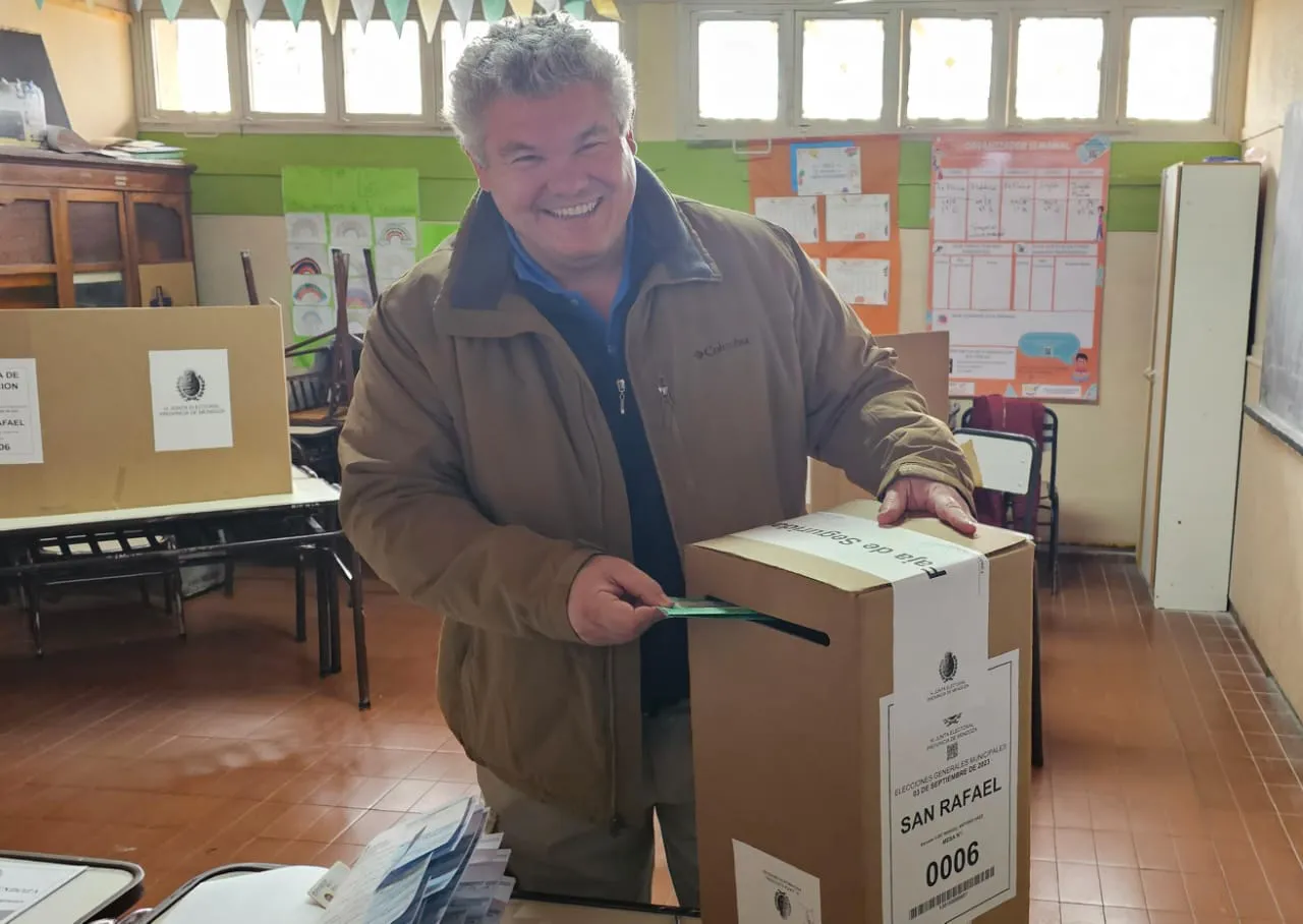 bianchi votando San rafael